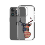 Deer Mullet USA 2.0 iPhone Case - Clear