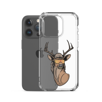 Deer Mullet 2.0 iPhone Case - Clear