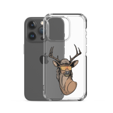 Deer Mullet 2.0 iPhone Case - Clear