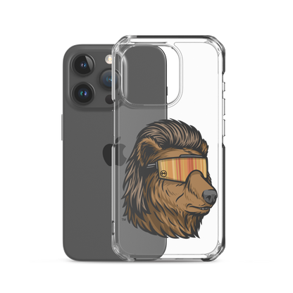 Bear Mullet iPhone Case - Clear