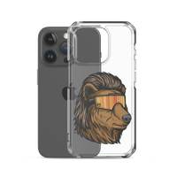 Bear Mullet iPhone Case - Clear