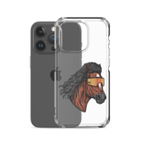 Horse Mullet iPhone Case - Clear