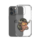 Bull Mullet iPhone Case - Clear