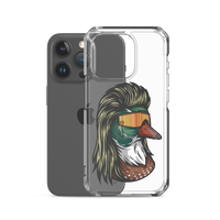 Duck Mullet iPhone Case - Clear