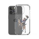 Deer Mullet Cowboy iPhone® Case - Clear