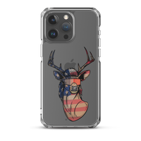 Deer Mullet USA 2.0 iPhone Case - Clear