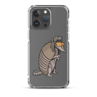 Armadillo Mullet iPhone Case - Clear