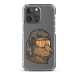 Bear Mullet iPhone Case - Clear