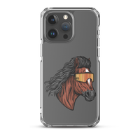 Horse Mullet iPhone Case - Clear