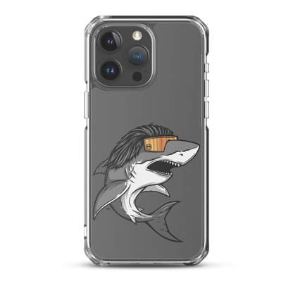 Shark Mullet iPhone Case - Clear