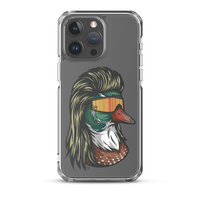 Duck Mullet iPhone Case - Clear