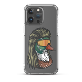 Duck Mullet iPhone Case - Clear