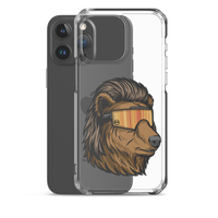 Bear Mullet iPhone Case - Clear