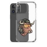 Bull Mullet iPhone Case - Clear