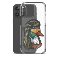 Duck Mullet iPhone Case - Clear