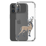 Deer Mullet Standing iPhone® Case - Clear