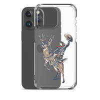 Deer Mullet Cowboy iPhone® Case - Clear