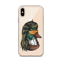 Duck Mullet iPhone Case - Clear