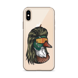 Duck Mullet iPhone Case - Clear