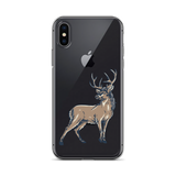 Deer Mullet Standing iPhone® Case - Clear