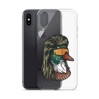 Duck Mullet iPhone Case - Clear