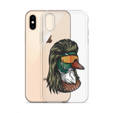 Duck Mullet iPhone Case - Clear