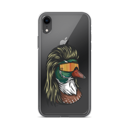Duck Mullet iPhone Case - Clear