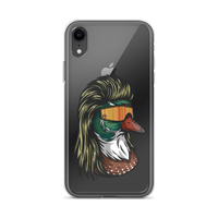 Duck Mullet iPhone Case - Clear