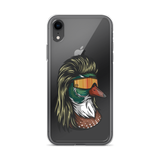 Duck Mullet iPhone Case - Clear