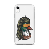 Duck Mullet iPhone Case - Clear