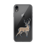 Deer Mullet Standing iPhone® Case - Clear