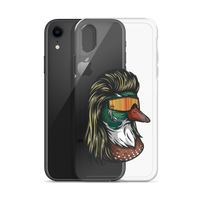 Duck Mullet iPhone Case - Clear