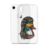 Duck Mullet iPhone Case - Clear