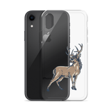 Deer Mullet Standing iPhone® Case - Clear