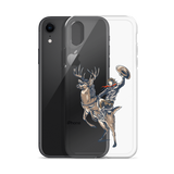 Deer Mullet Cowboy iPhone® Case - Clear