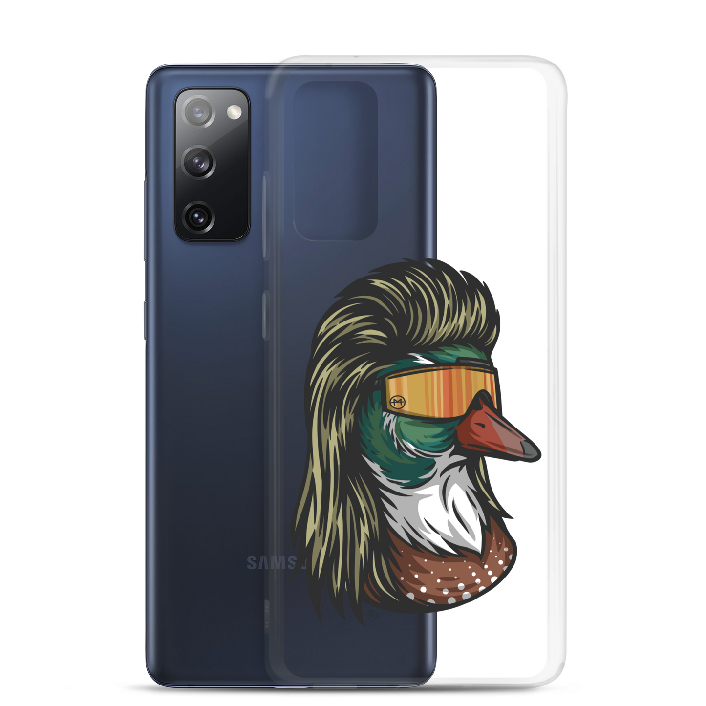 Duck Mullet Samsung Case - Clear