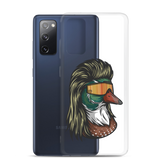 Duck Mullet Samsung Case - Clear