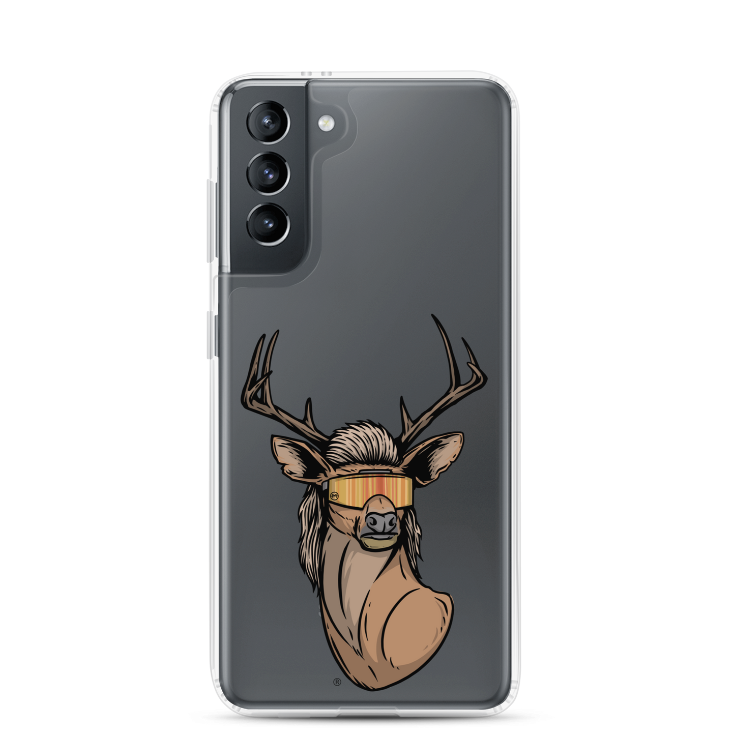 Deer Mullet 2.0 Samsung Case - Clear