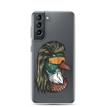 Duck Mullet Samsung Case - Clear