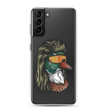 Duck Mullet Samsung Case - Clear