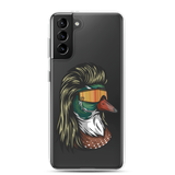 Duck Mullet Samsung Case - Clear