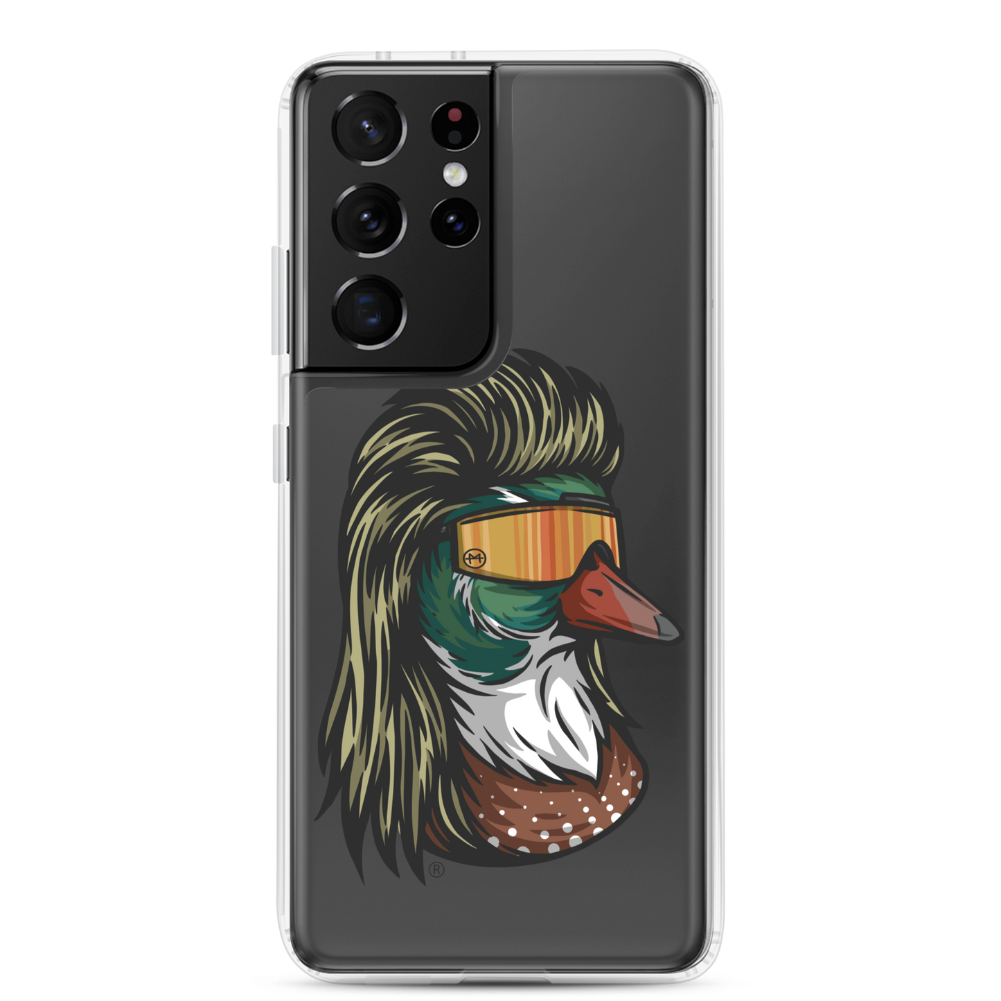 Duck Mullet Samsung Case - Clear