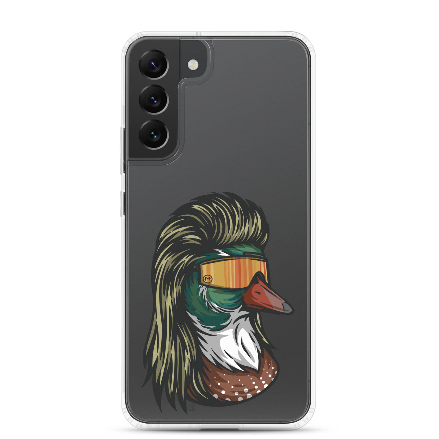 Duck Mullet Samsung Case - Clear
