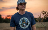 Duck Mullet Hunting Club Badge Tee