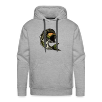 Bass Mullet Premium Hoodie - heather grey