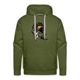 Bass Mullet Premium Hoodie - olive green