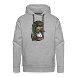 Duck Mullet Premium Hoodie - heather grey