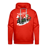 Have a Mullet Christmas Premium Hoodie - red