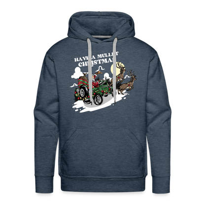 Have a Mullet Christmas Premium Hoodie - heather denim