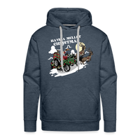 Have a Mullet Christmas Premium Hoodie - heather denim